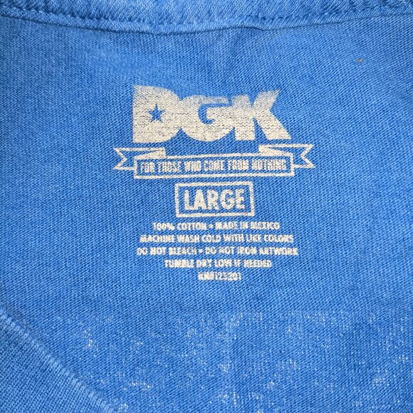DGK Blue T Shirt - Picture 6 of 6